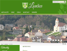 Tablet Screenshot of lovcice.cz